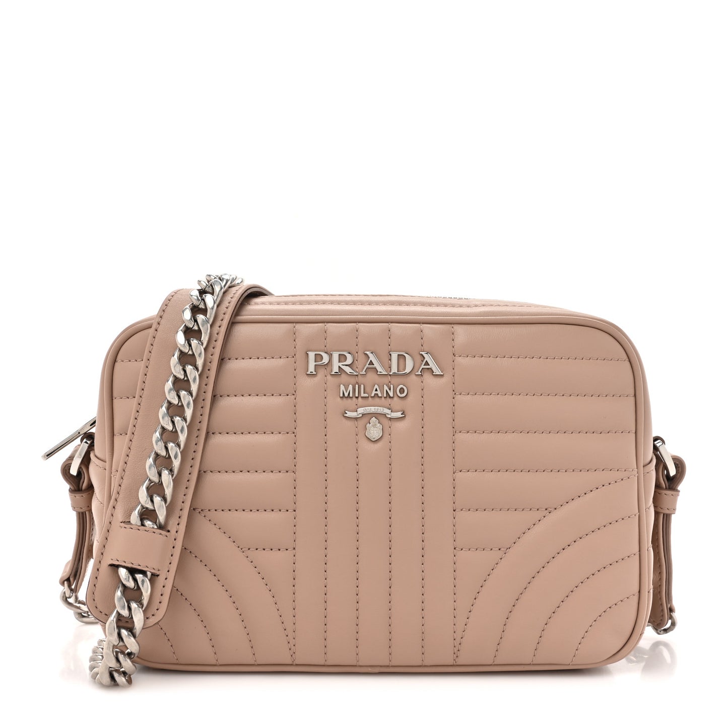 Soft Calfskin Diagramme Camera Bag Cammeo