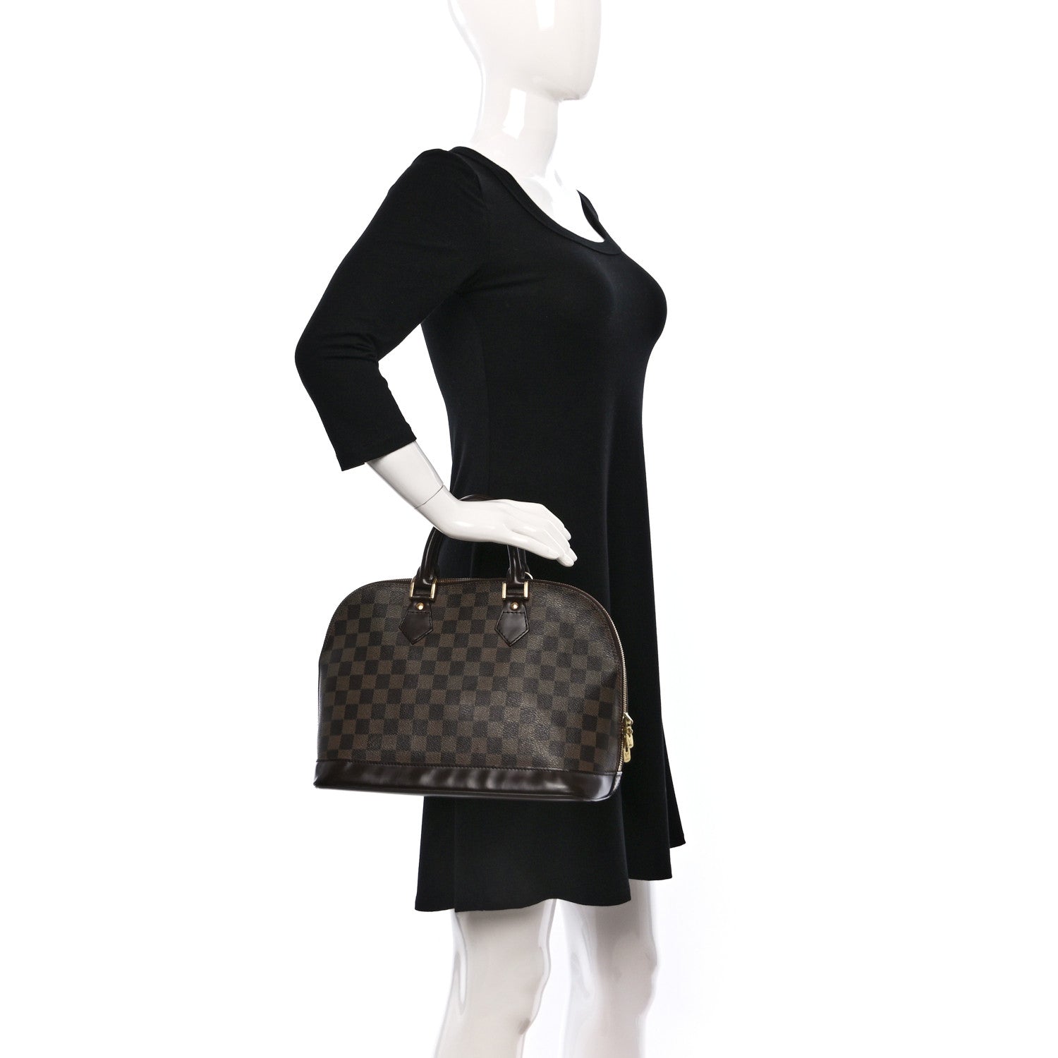 Louis Vuitton Damier Ebene Alma PM 2 of 9