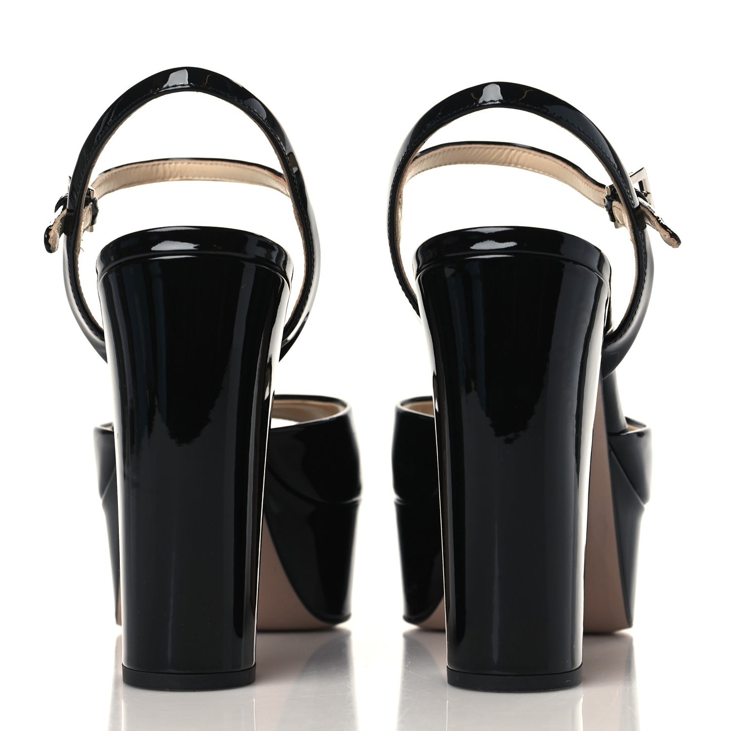 Vernice Platform 40/115mm Sandals 38.5 Black