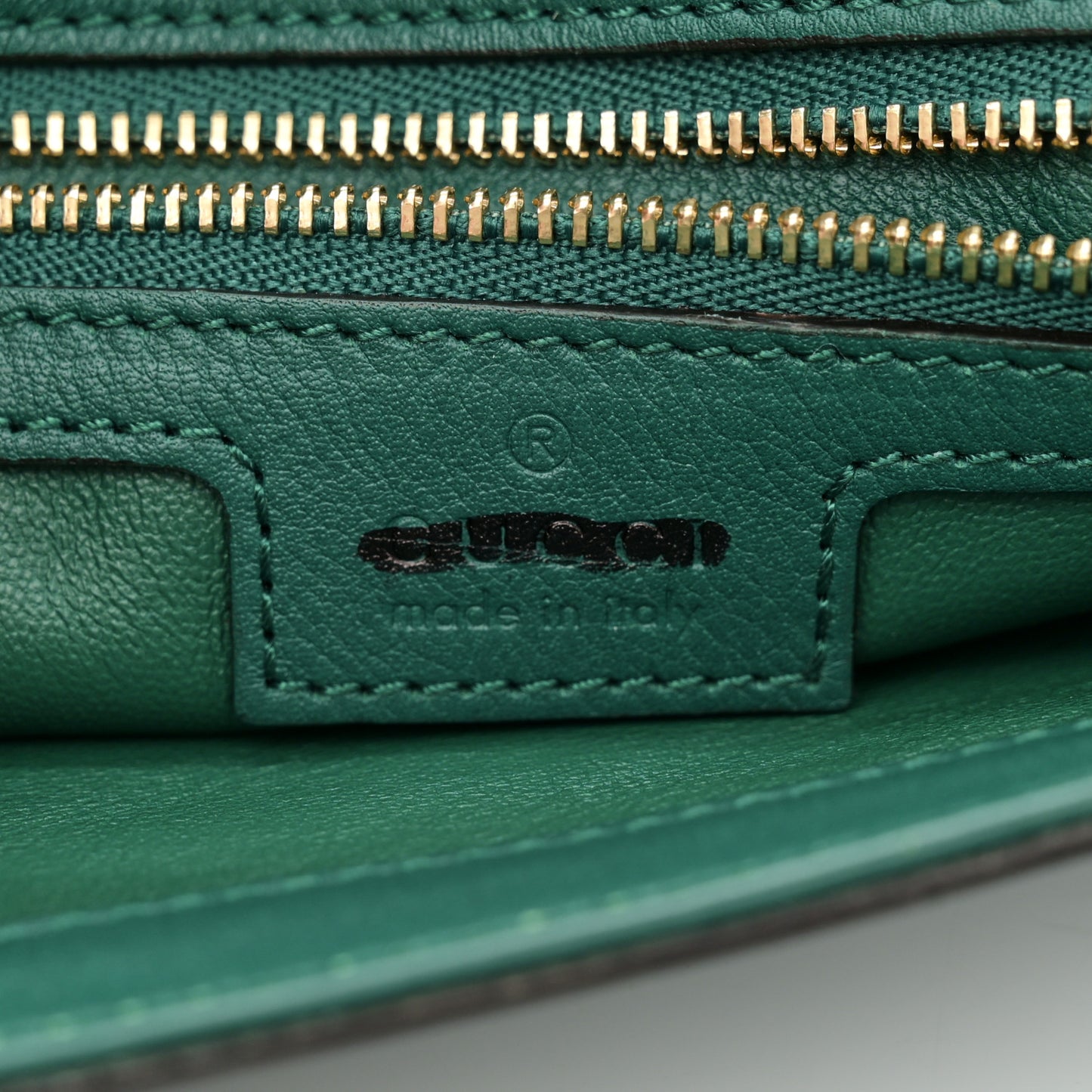Roxy Calfskin Blondie Chain Shoulder Flap Bag Emerald