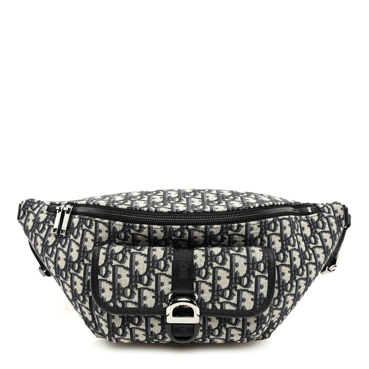 Oblique Dior 8 Belt Bag Beige Black