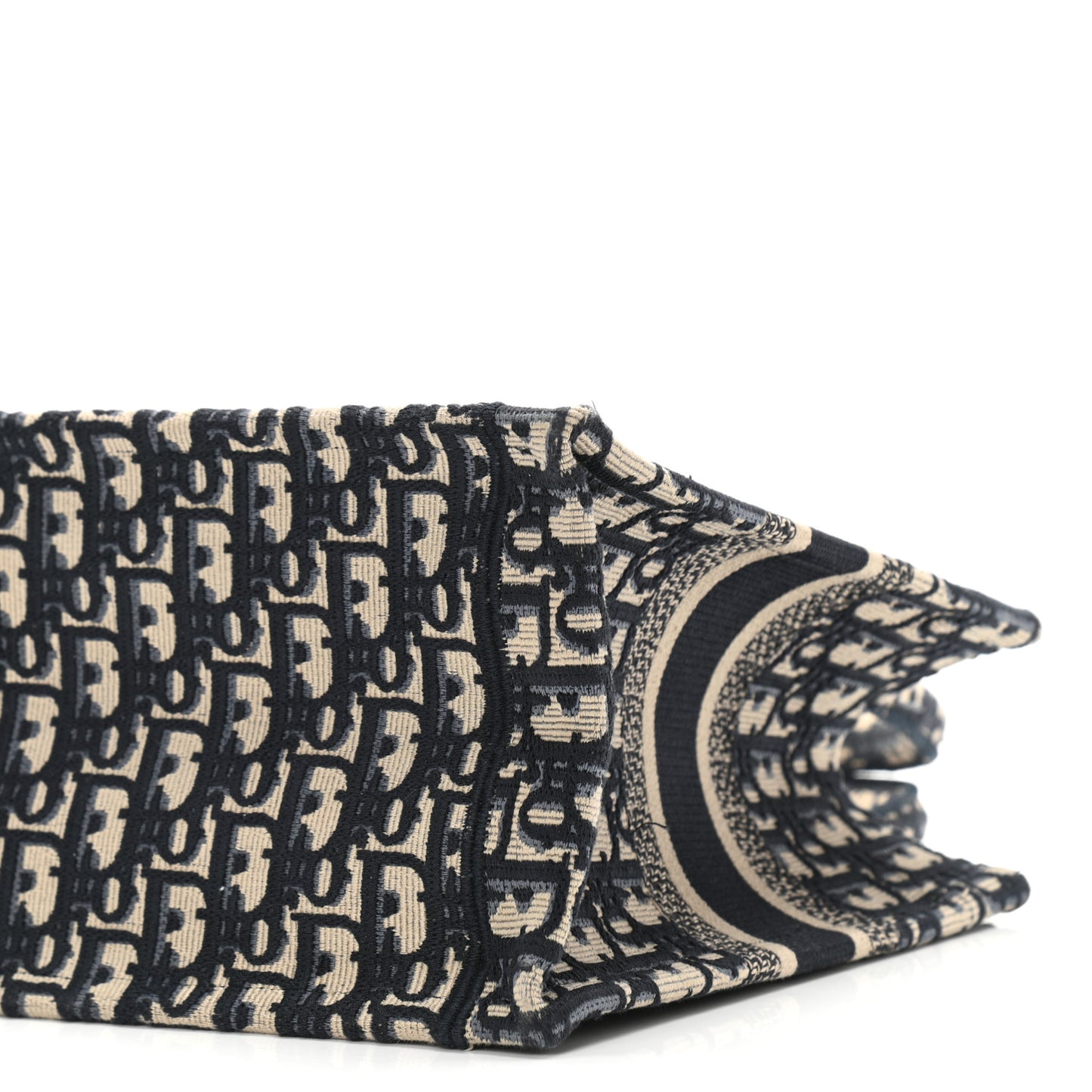 Oblique Small Book Tote Blue Multicolor