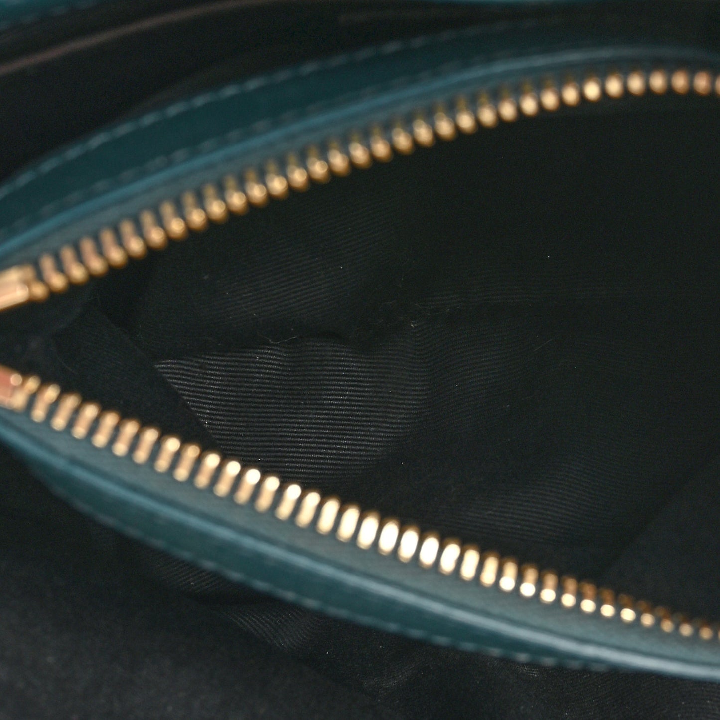 Calfskin Y Quilted Monogram Small Loulou Chain Satchel Green