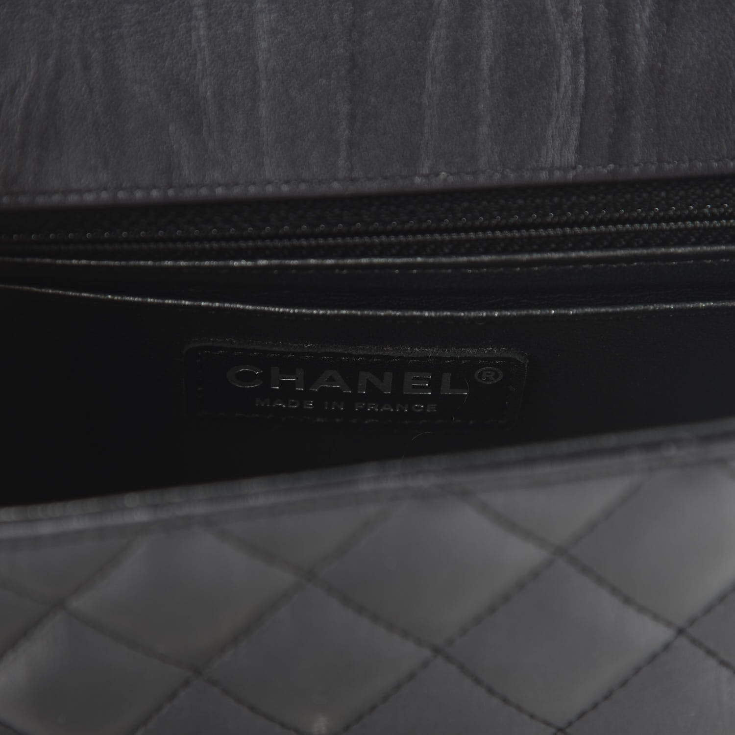 Chanel Calfskin Quilted Mini Rectangular Flap Black 8 of 10