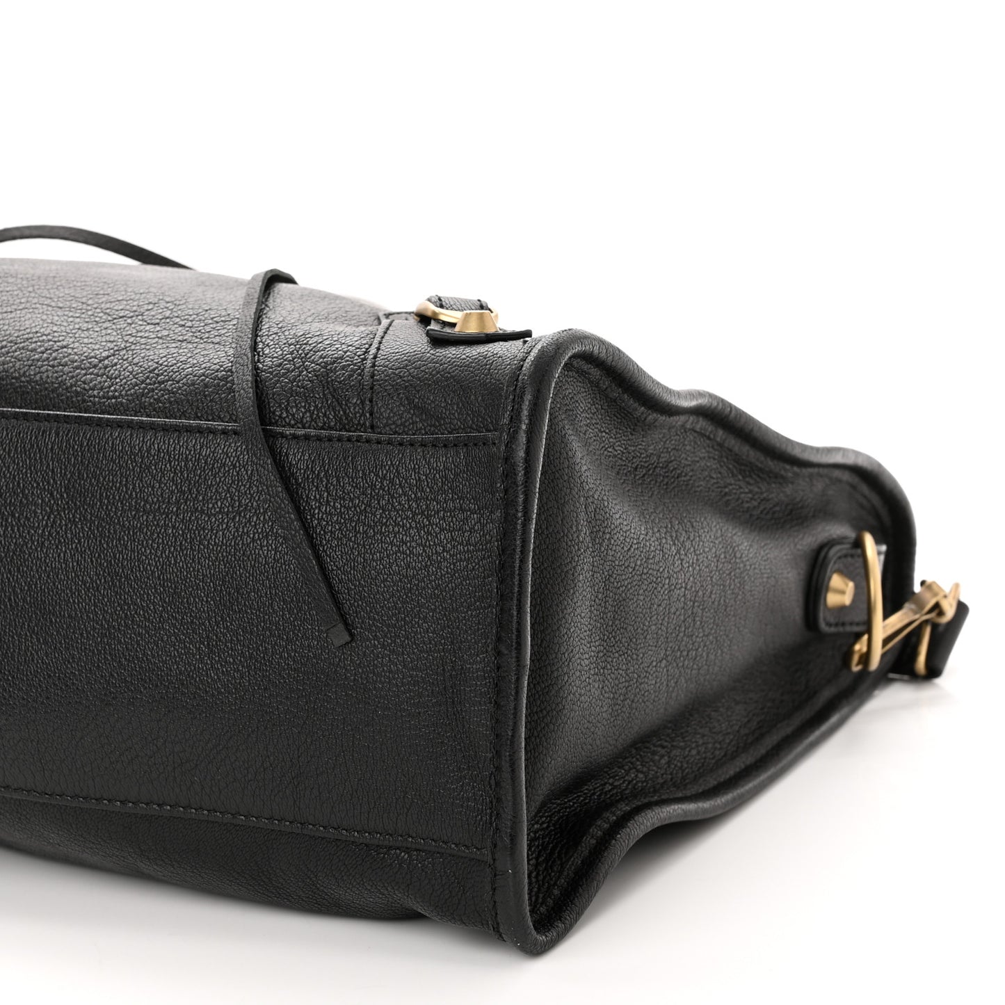 Agneau Classic Silver Hardware City Black