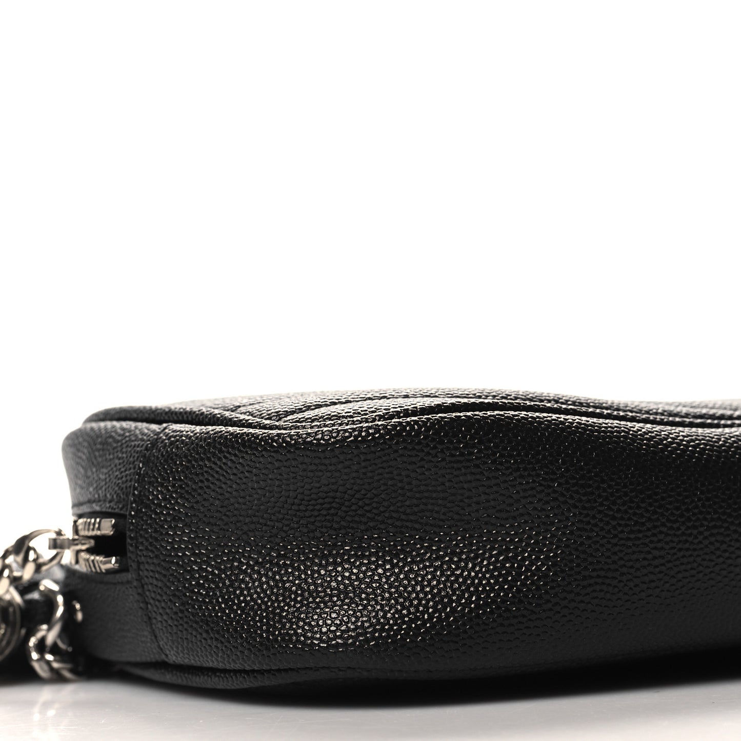 Grain De Poudre Matelasse Monogram Mini Lou Camera Bag Black