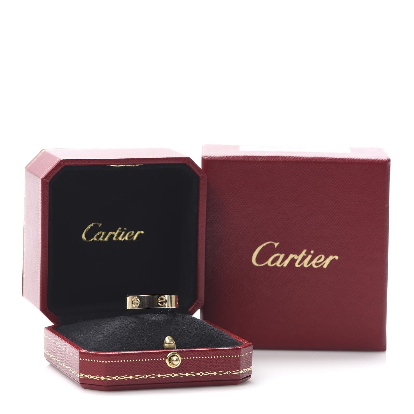 18K Yellow Gold 5.5mm LOVE Ring 62 10