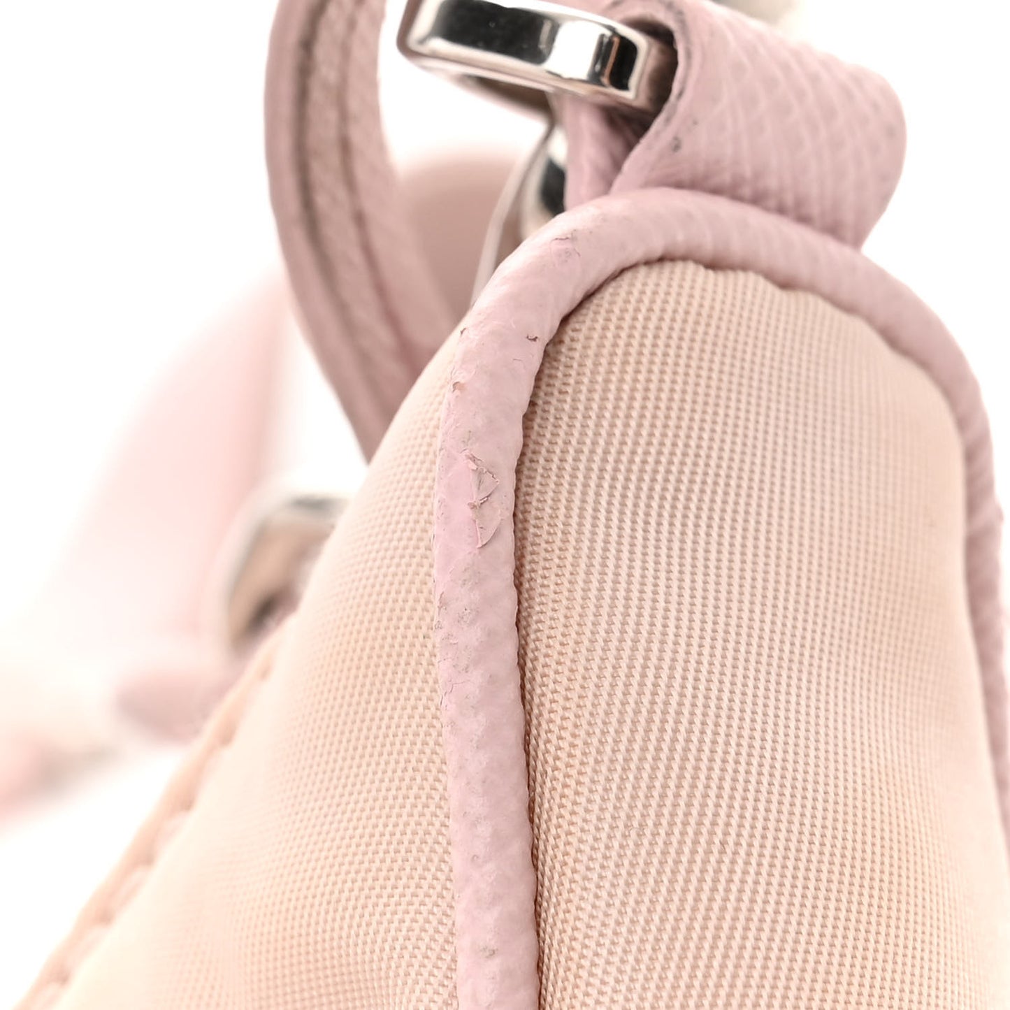 Nylon Re-Edition 2005 Shoulder Bag Alabastro