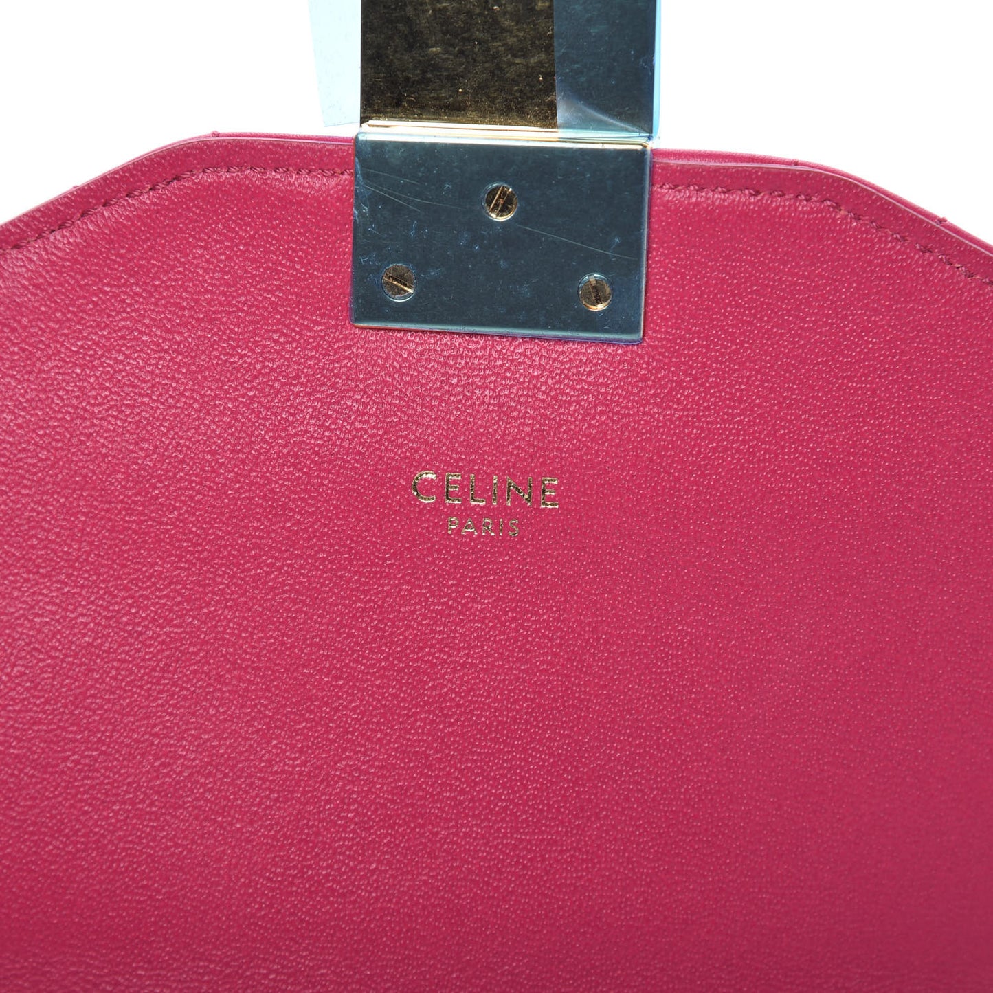 Calfskin Quilted Medium C Bag Pink
