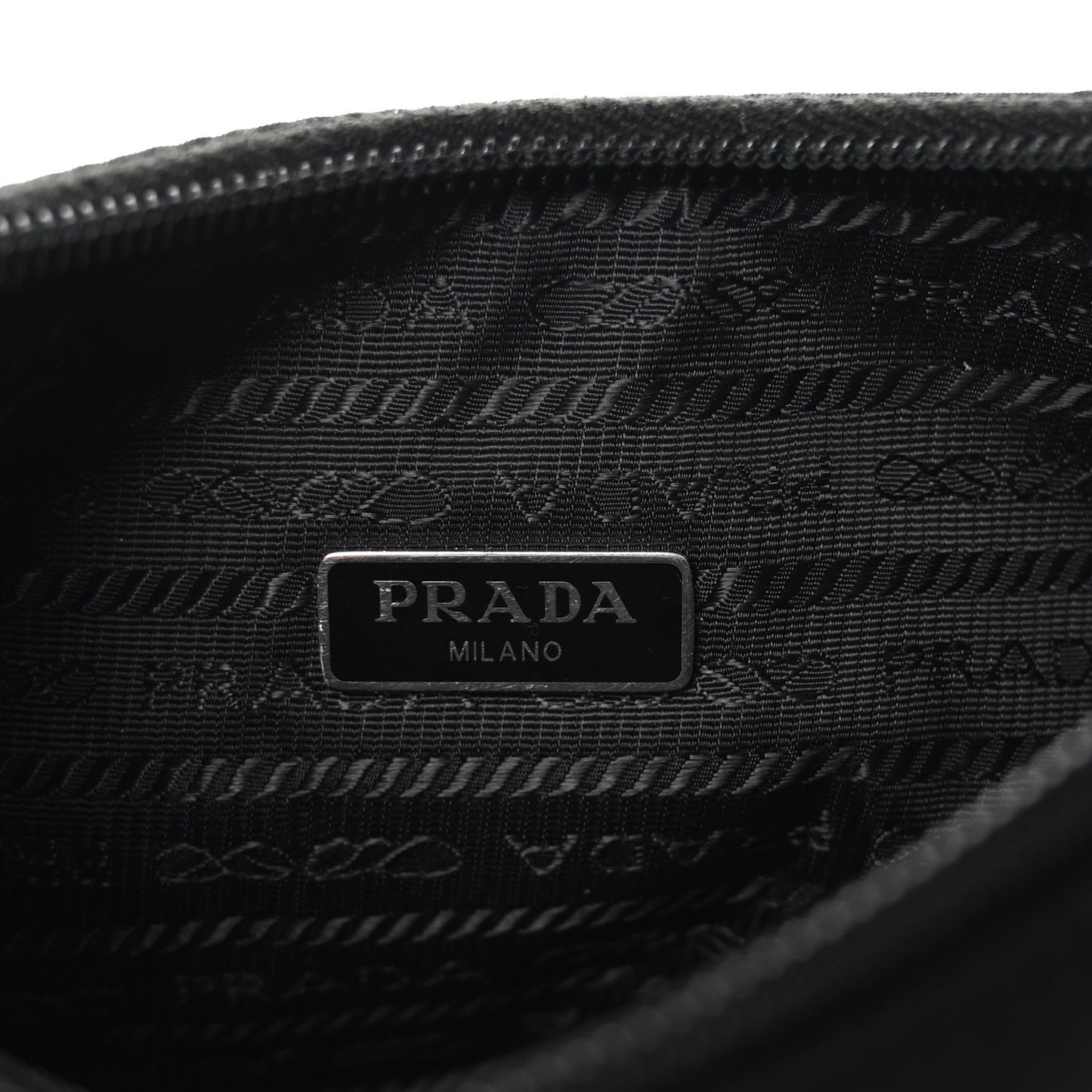 Tessuto Nylon Mini Re-Edition 2000 Bag Black