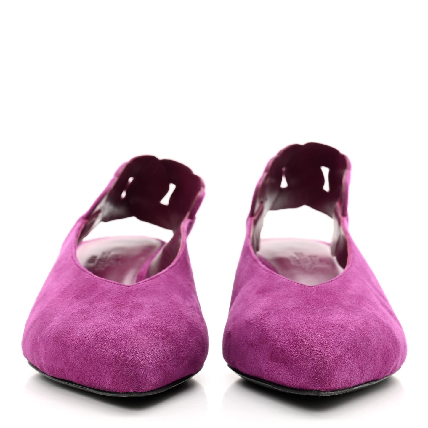 Suede Goatskin Gabriela 40 Pumps 36 Violet Heliotrope
