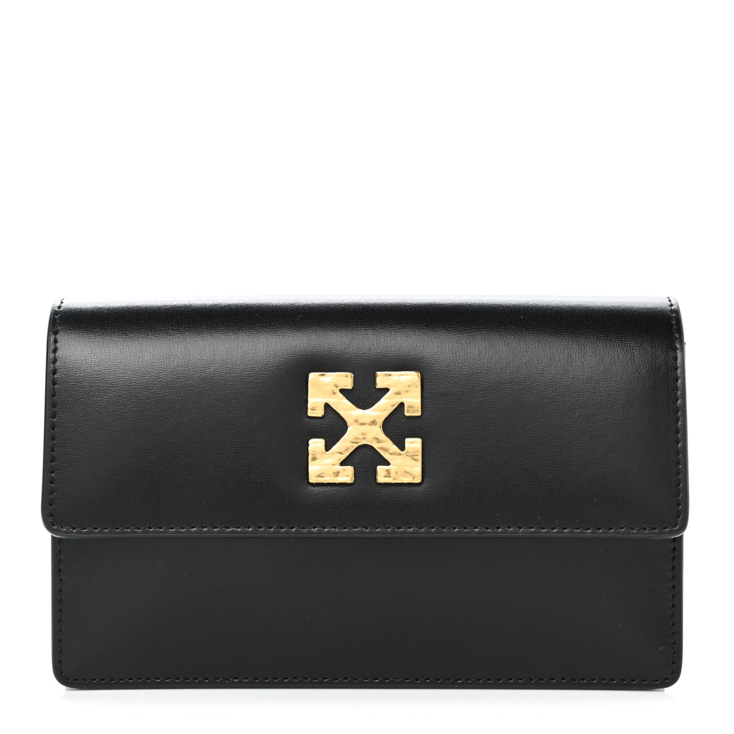 Calfskin Jitney Belt Bag Black