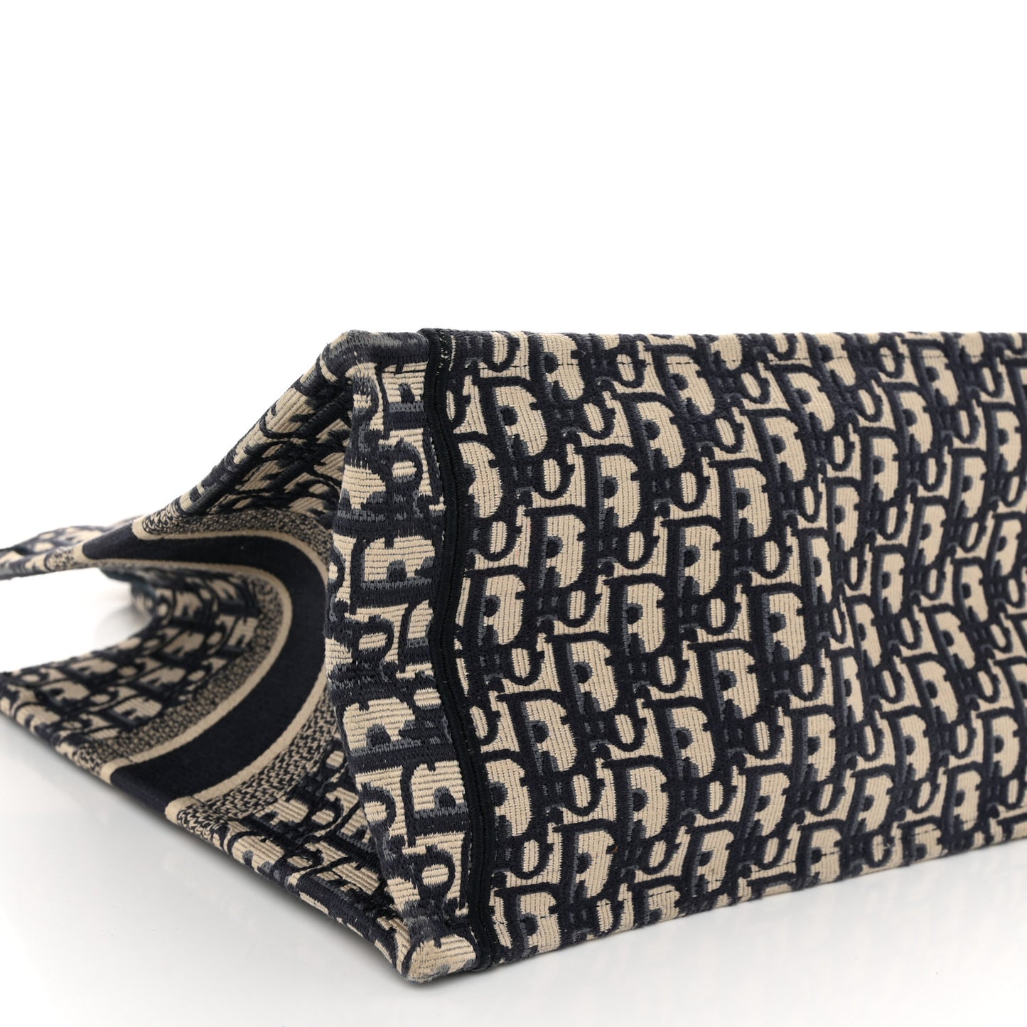 Oblique Medium Book Tote Blue Multicolor