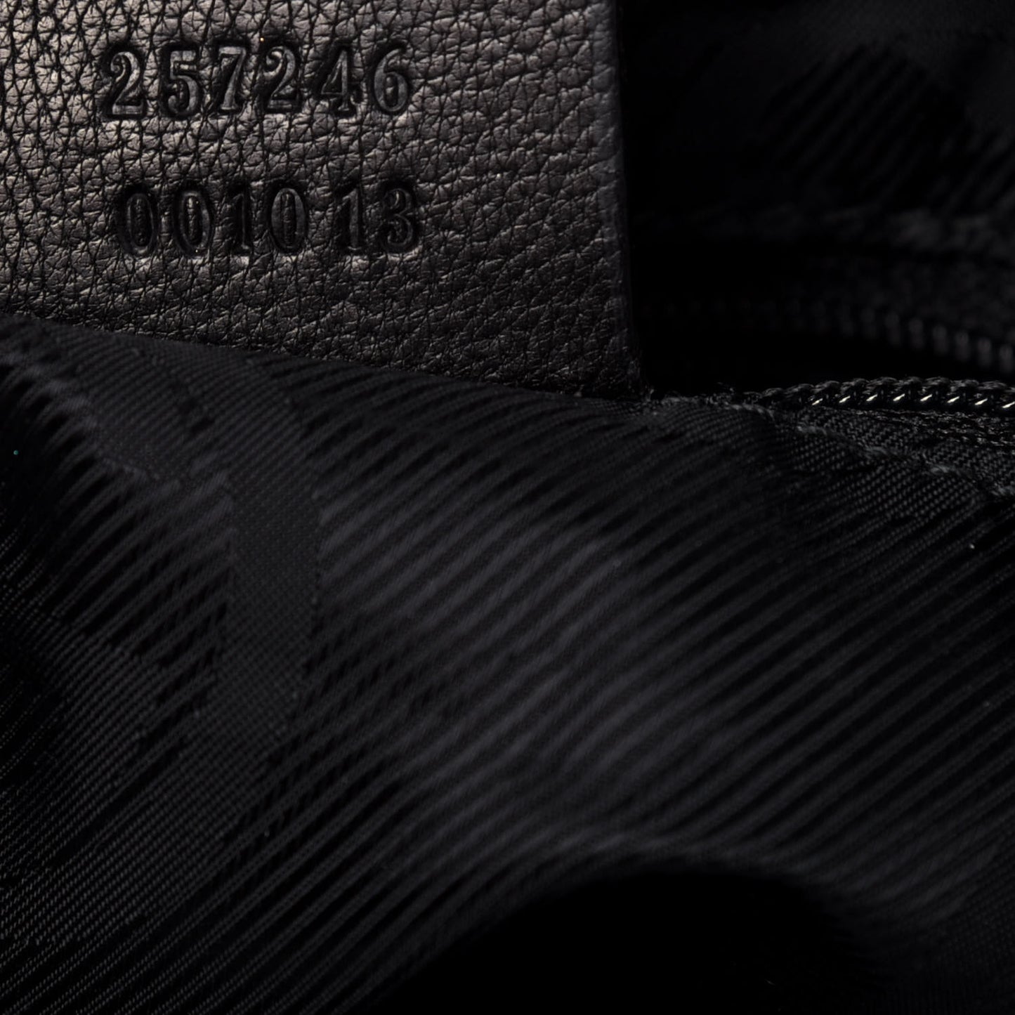 Guccissima Flat Messenger Bag Dark Brown