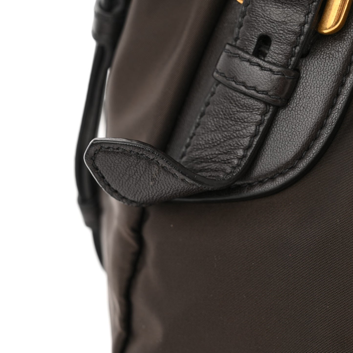 Tessuto Nylon Jacquard Logo Aviator Satchel