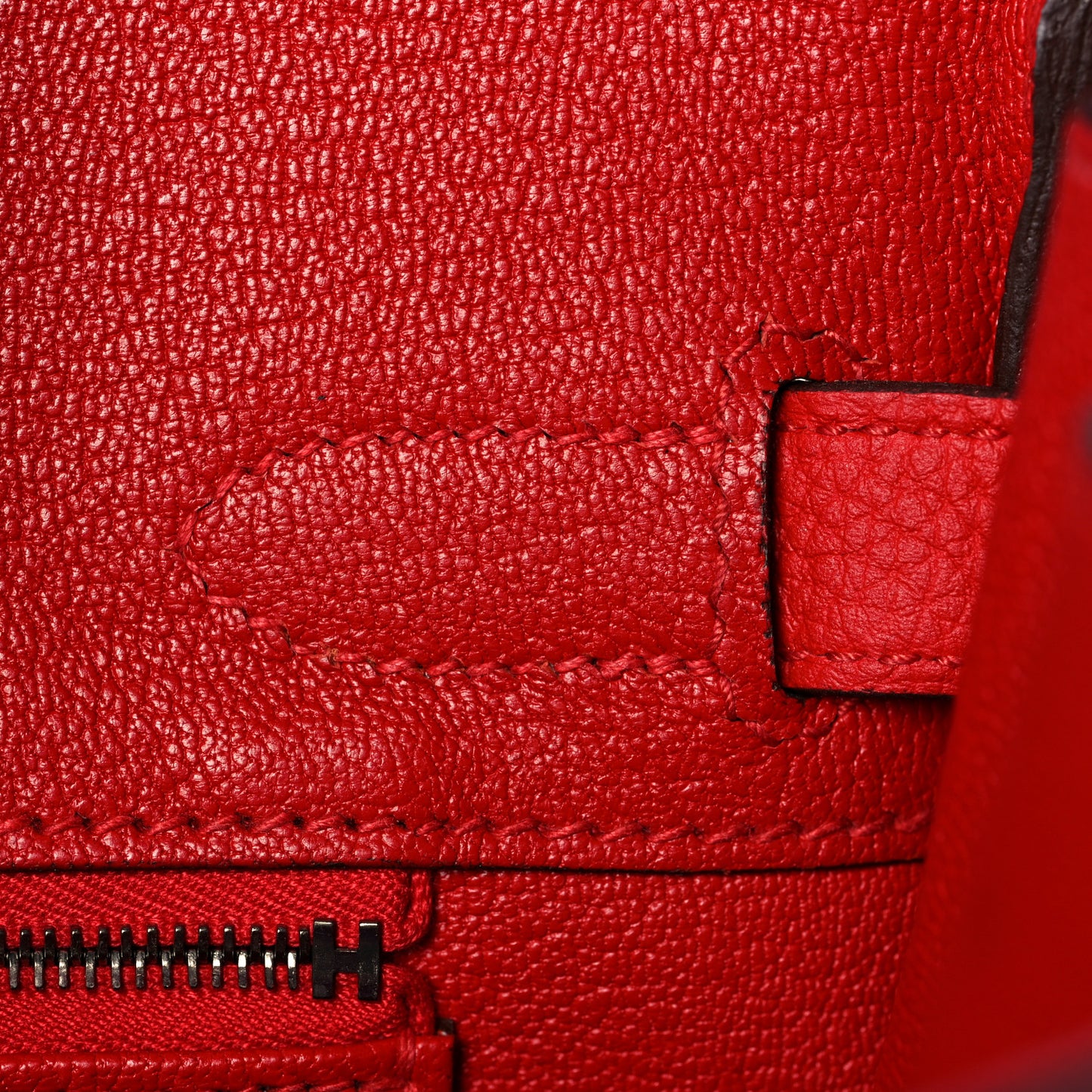 Togo Birkin 30 Rouge Coeur
