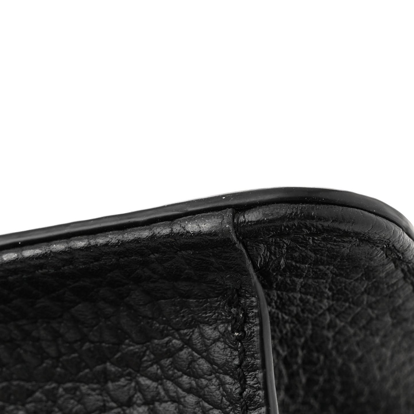 Dollar Calfskin Small Interlocking G Shoulder Bag Black