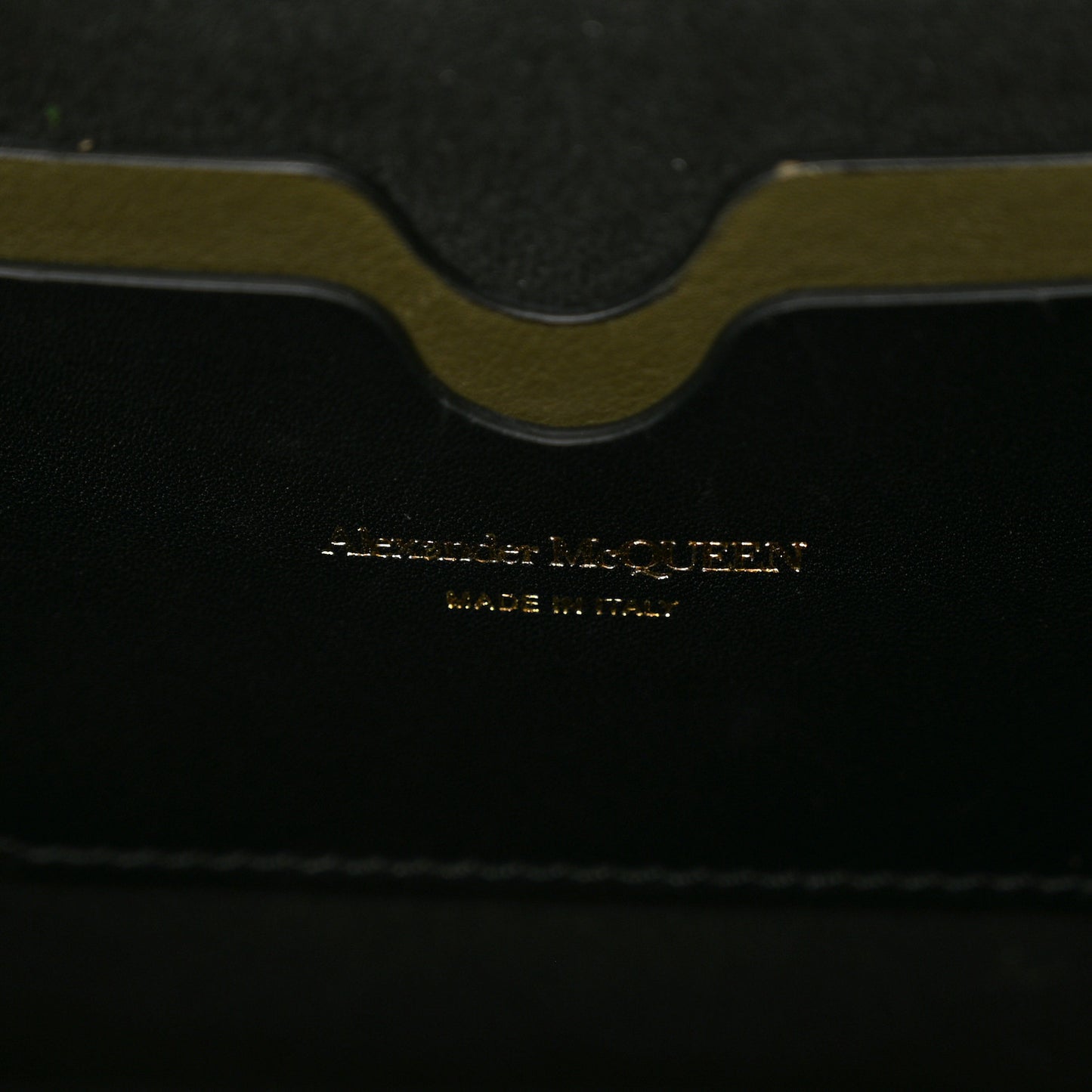 Calfskin The Tall Story Shoulder Bag Khaki