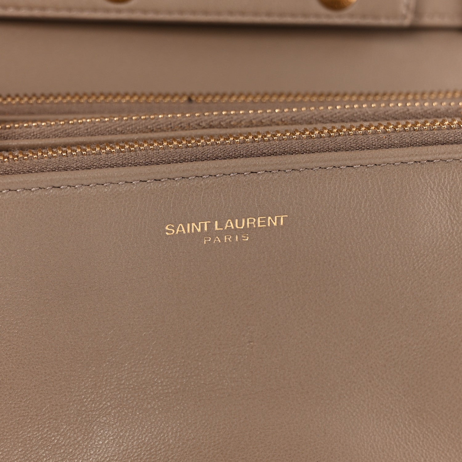 Saint Laurent Lambskin Diamond Quilted Angie Chain Bag Tan 8 of 12