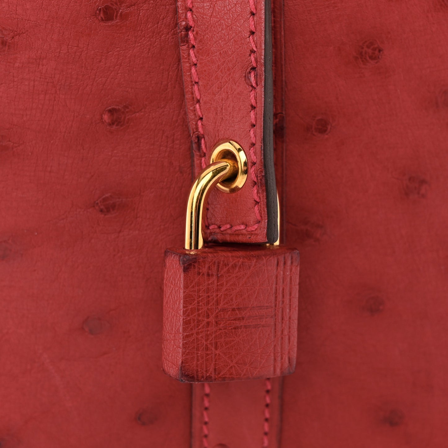 Ostrich Picotin Lock 18 Rouge Vif