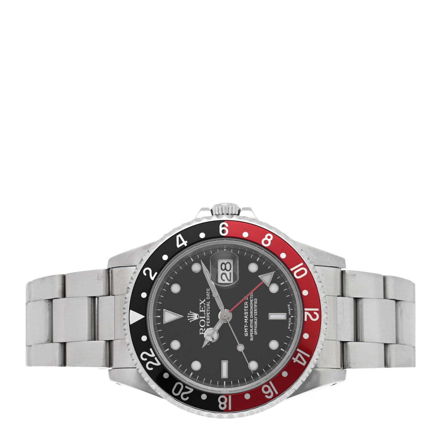 Stainless Steel 40mm Oyster Perpetual Date GMT Master II Coke Watch 16710