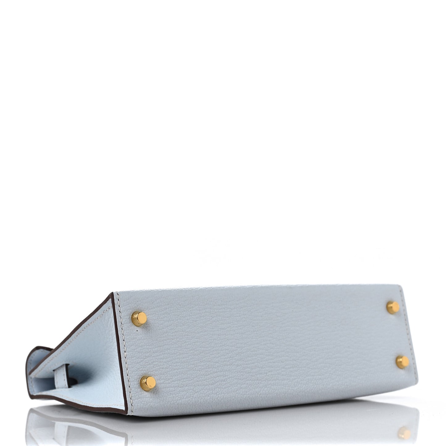 Chevre Mysore Mini Kelly Sellier 20 Bleu Brume Bleu Electrique
