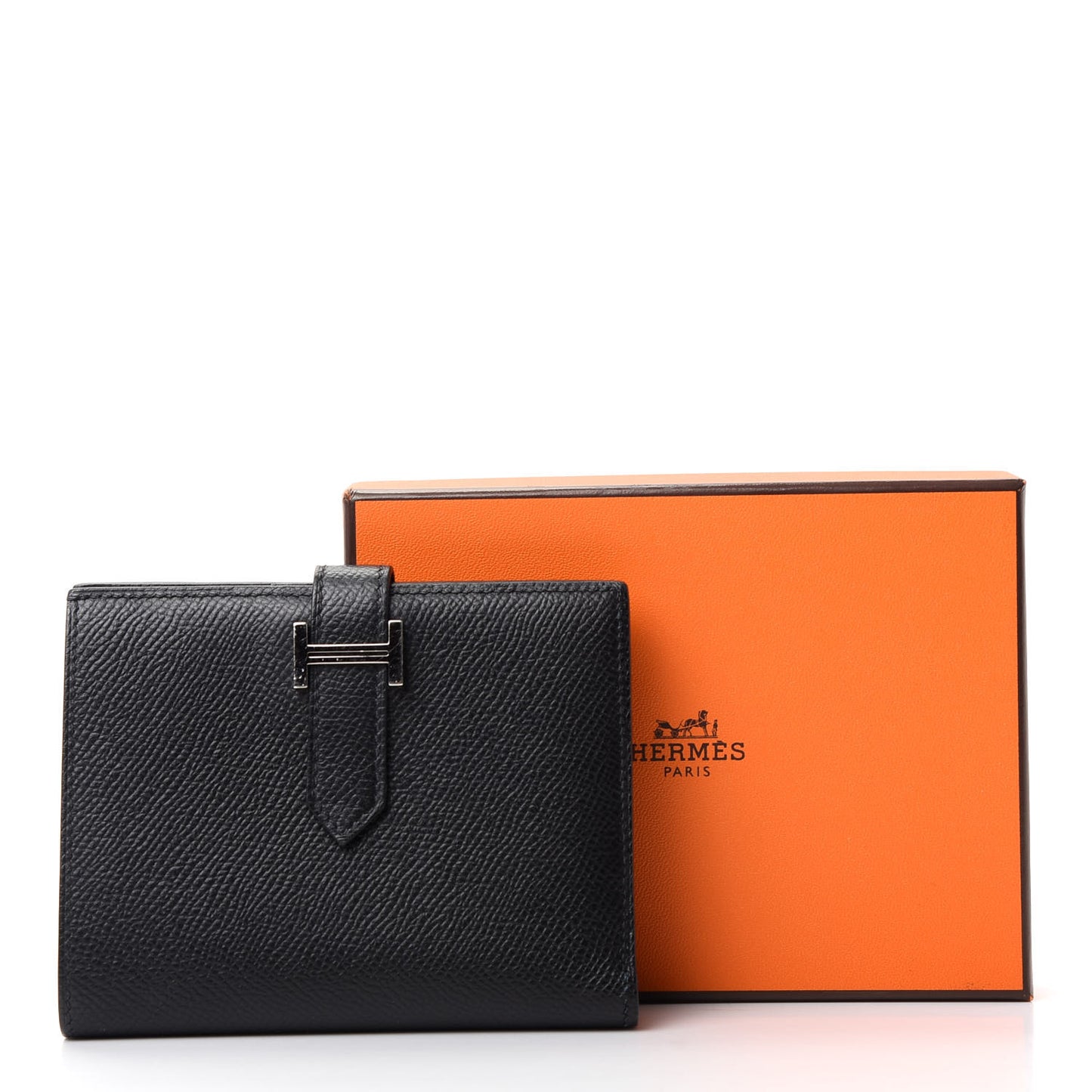 Epsom Bearn Compact Wallet Black