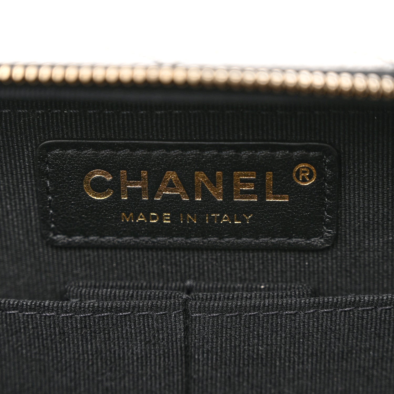Chanel Caviar Quilted Top Handle Vanity Case Black 6 of 10