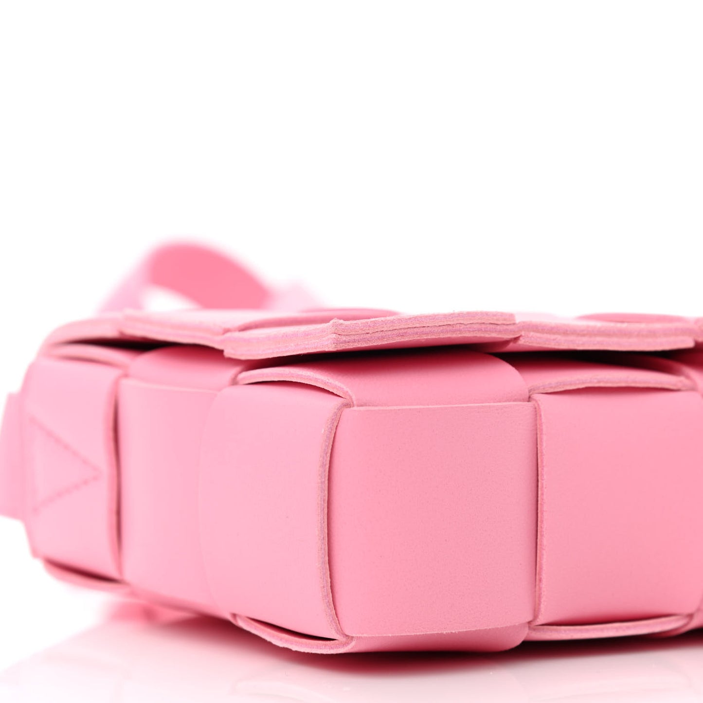 Lambskin Maxi Intrecciato Small Cassette Crossbody Bag Ribbon