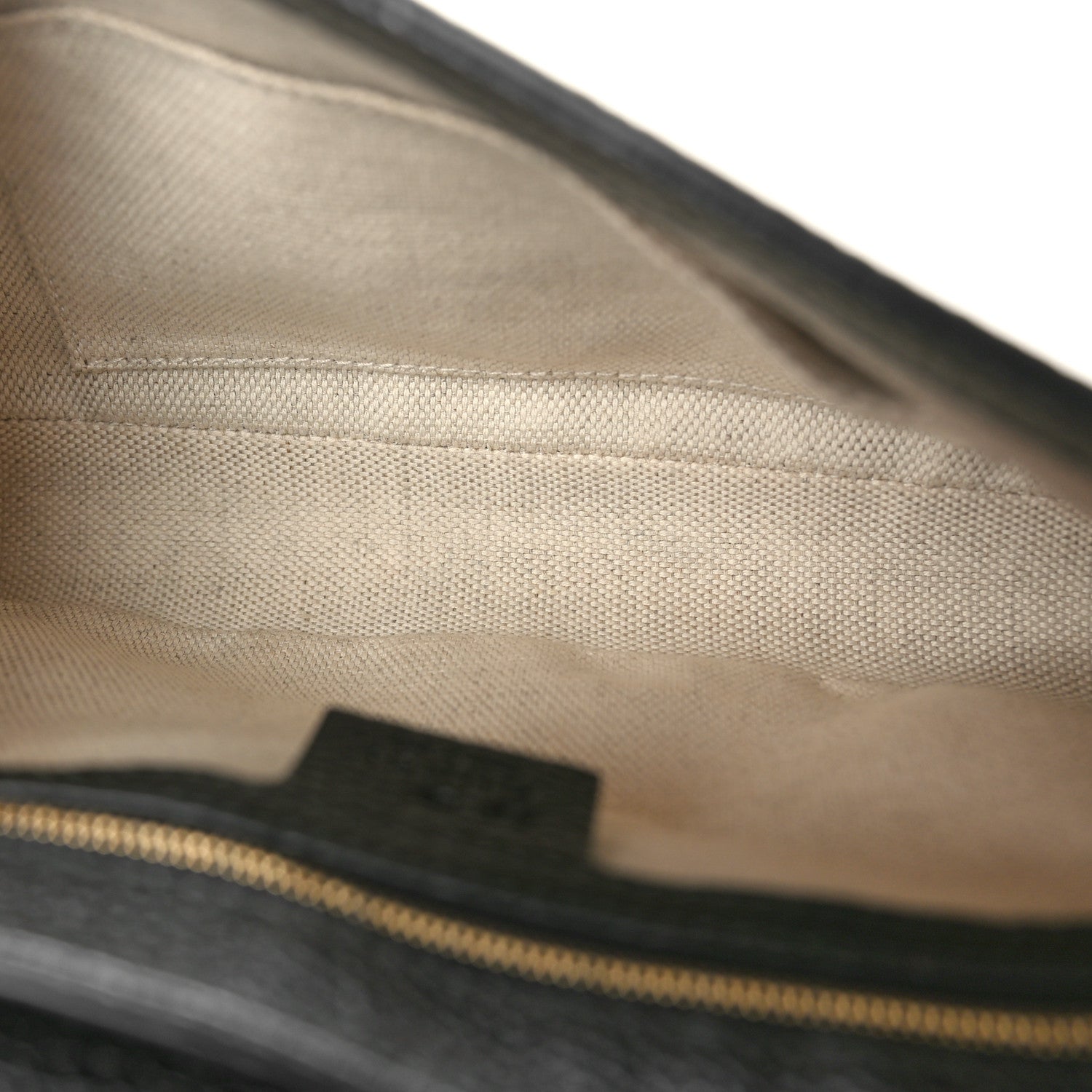 Gucci Pebbled Calfskin Medium Soho Flap Crossbody Black 5 of 10