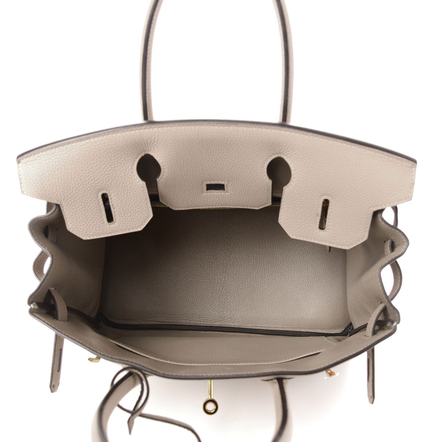 Togo Birkin 30 Gris Tourterelle