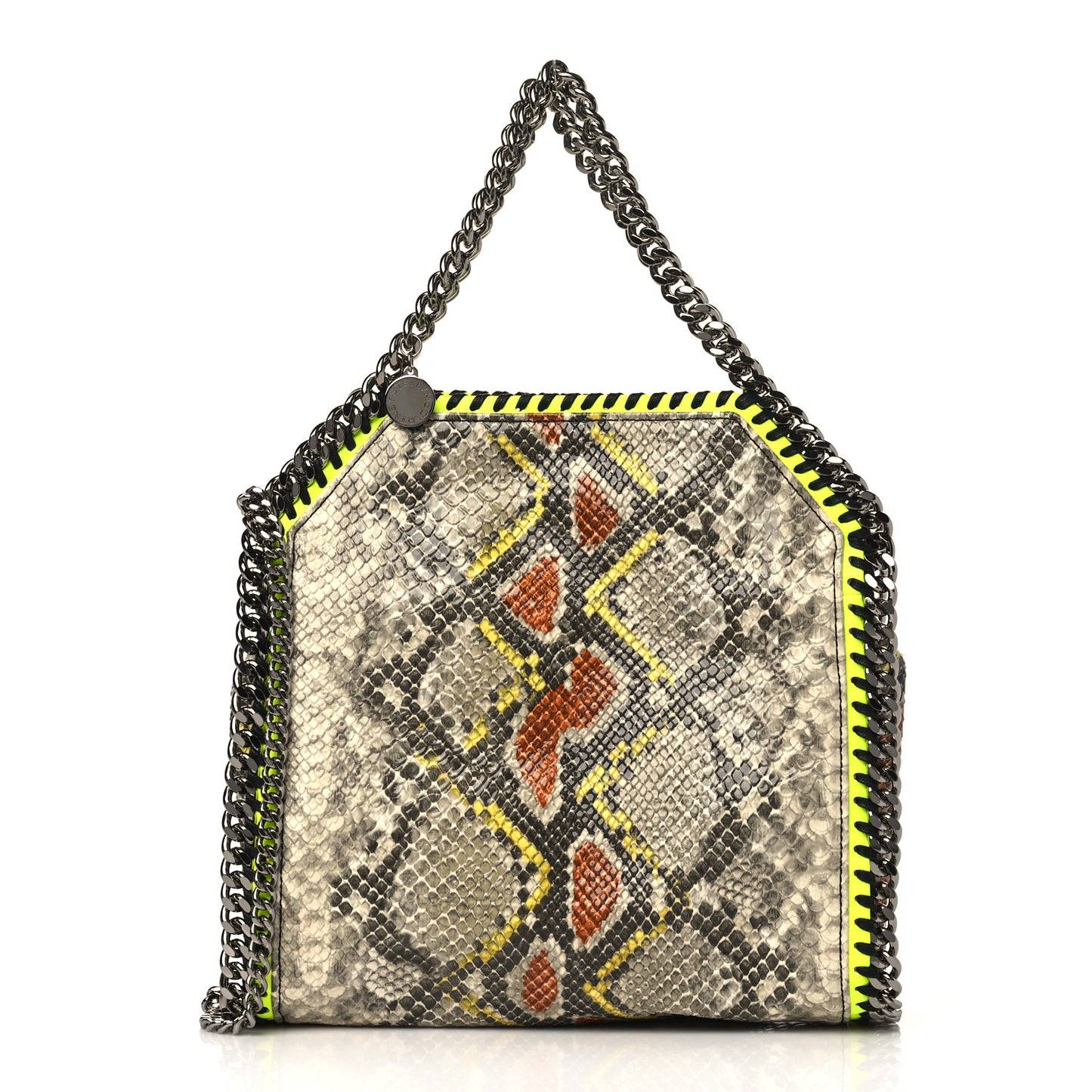 Eco Python Mini Falabella Tote Banana