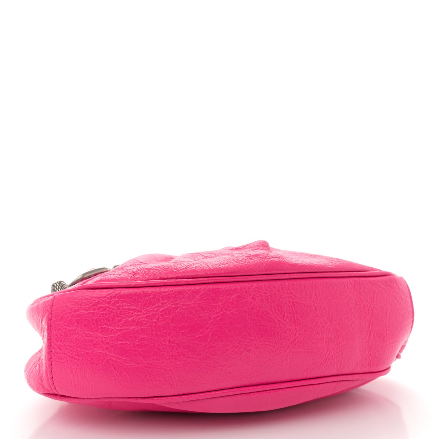 Agneau Arena Le Cagole Shoulder Bag XS Hot Pink