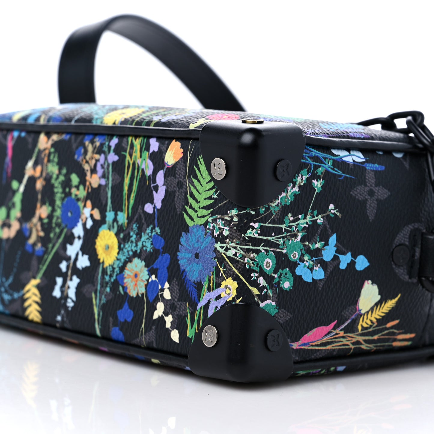 Monogram Eclipse Flower Print Mini Soft Trunk
