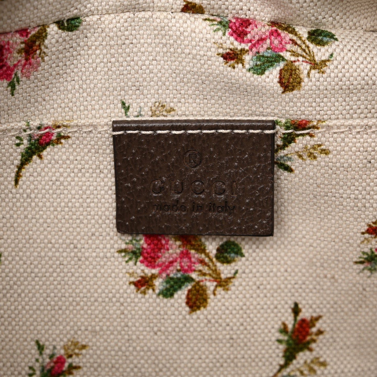 GG Supreme Monogram Web Neo Vintage Shoulder Bag Beige New Acero Crop