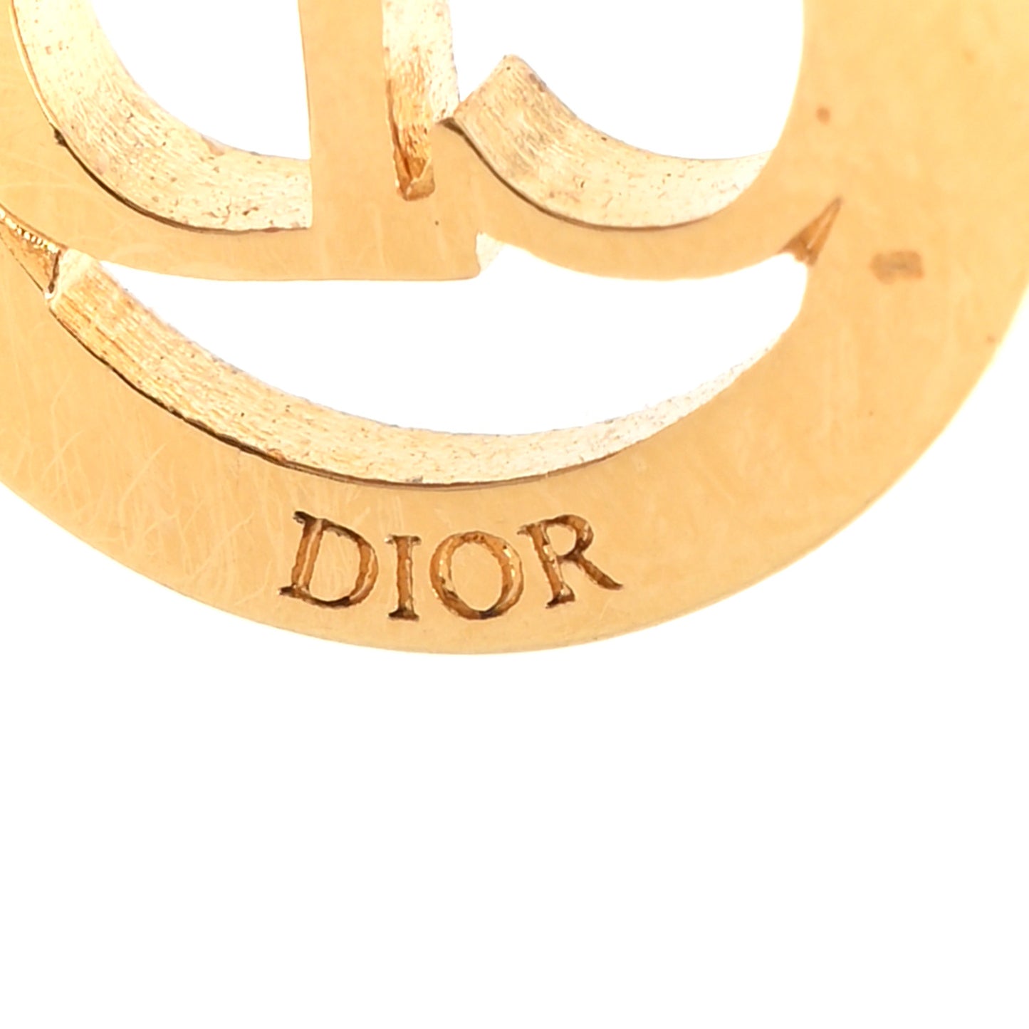 Crystal Clair D Lune Drop Earrings Gold