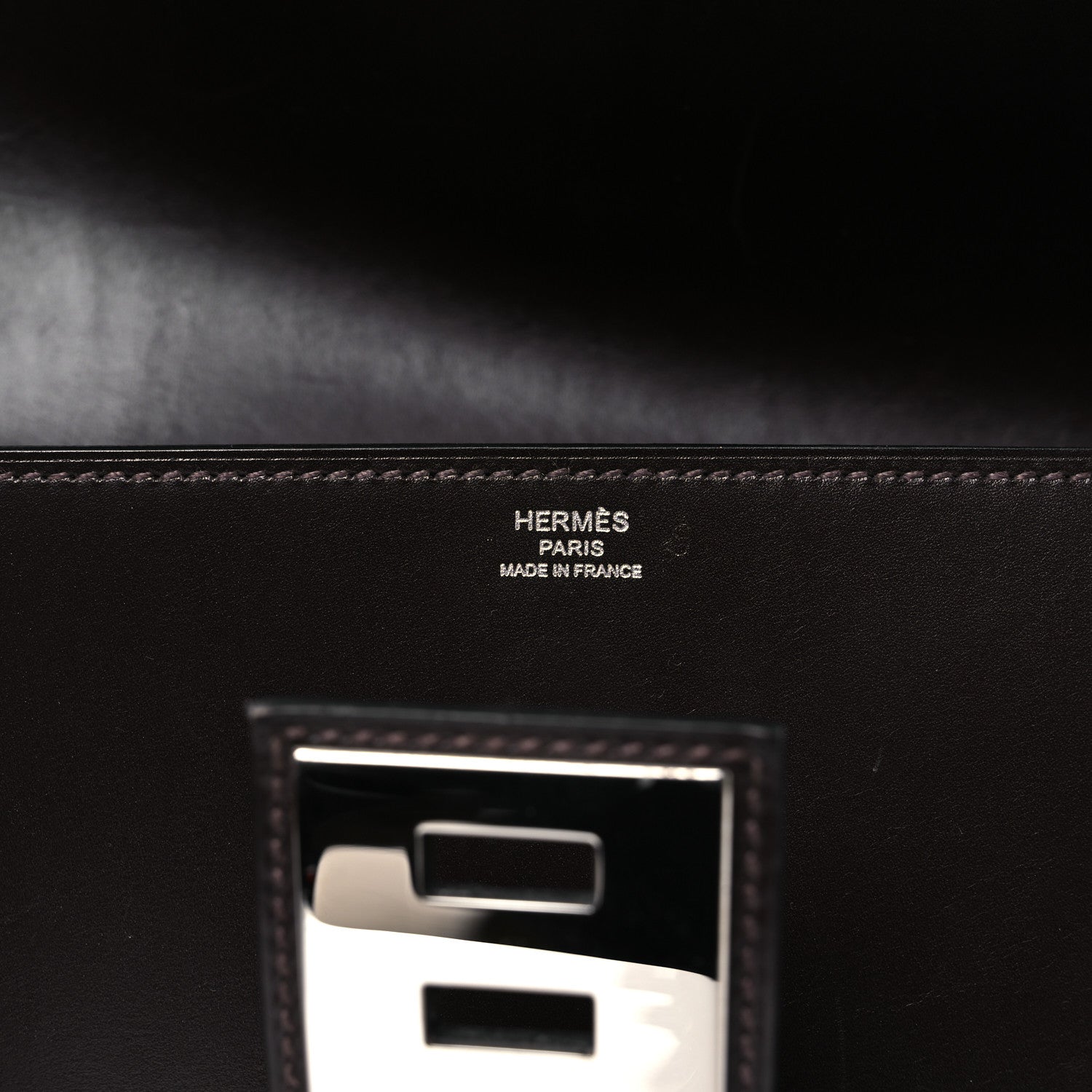 Hermes Box Medor 23 Clutch Chocolate 7 of 13