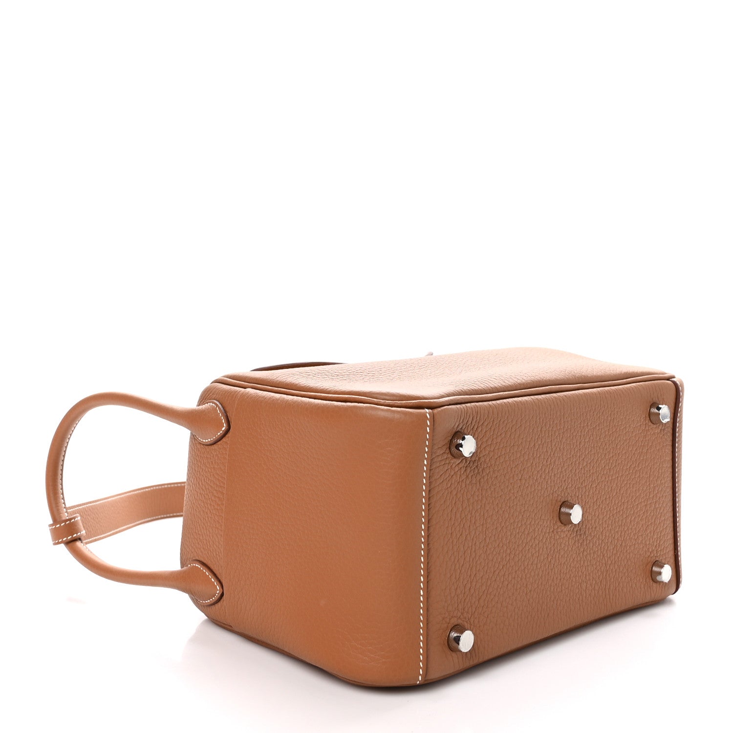 Hermes Taurillon Clemence Lindy 26 Gold 4 of 11