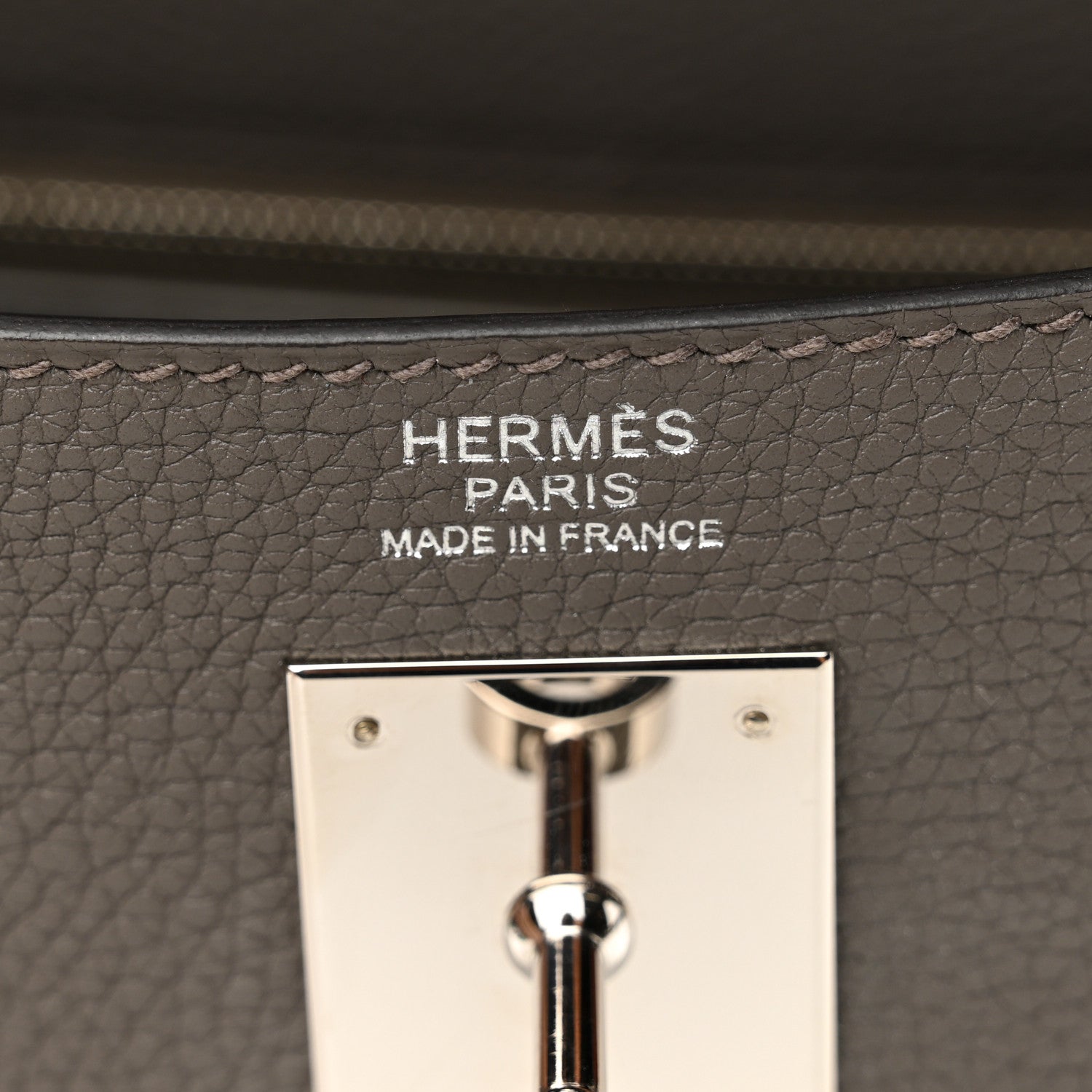 Hermes Togo Kelly Retourne 32 Etain 6 of 11