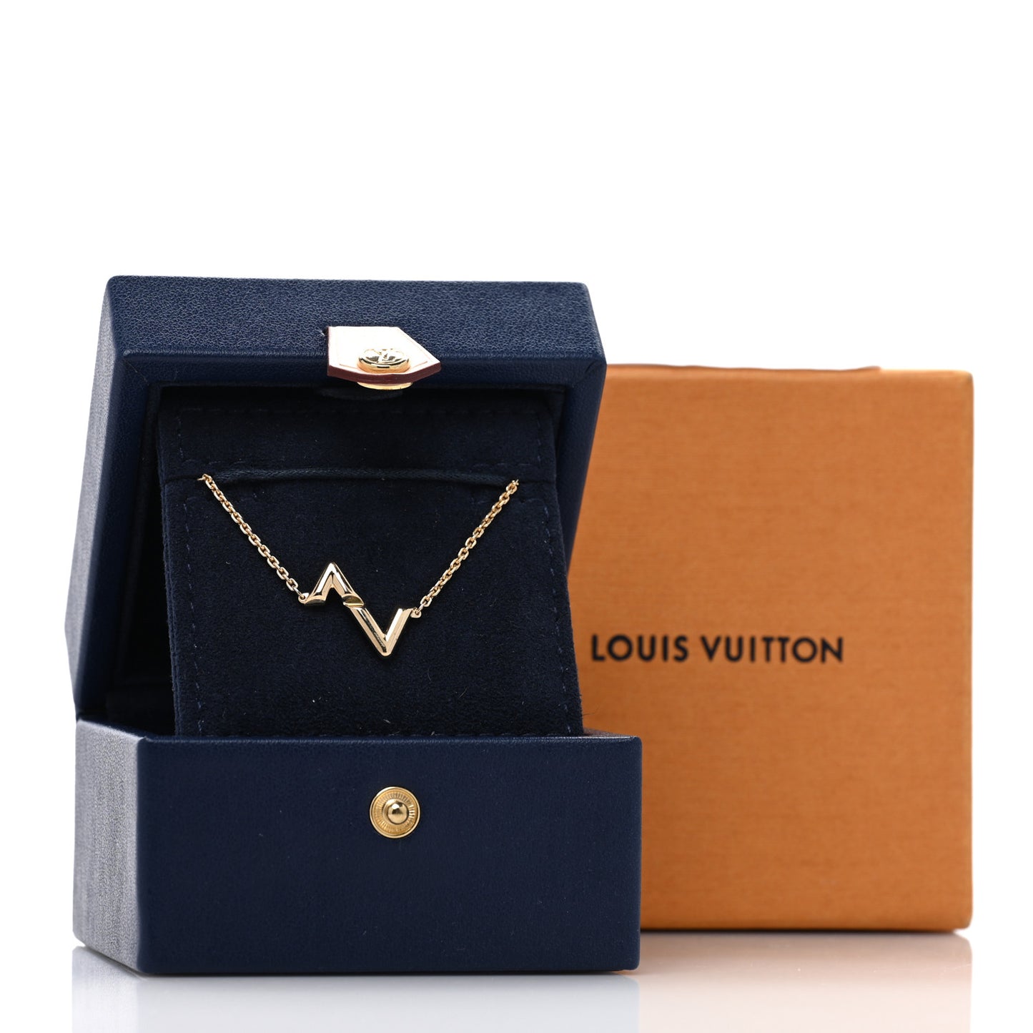 18K Yellow Gold Volt Upside Down Chain Bracelet