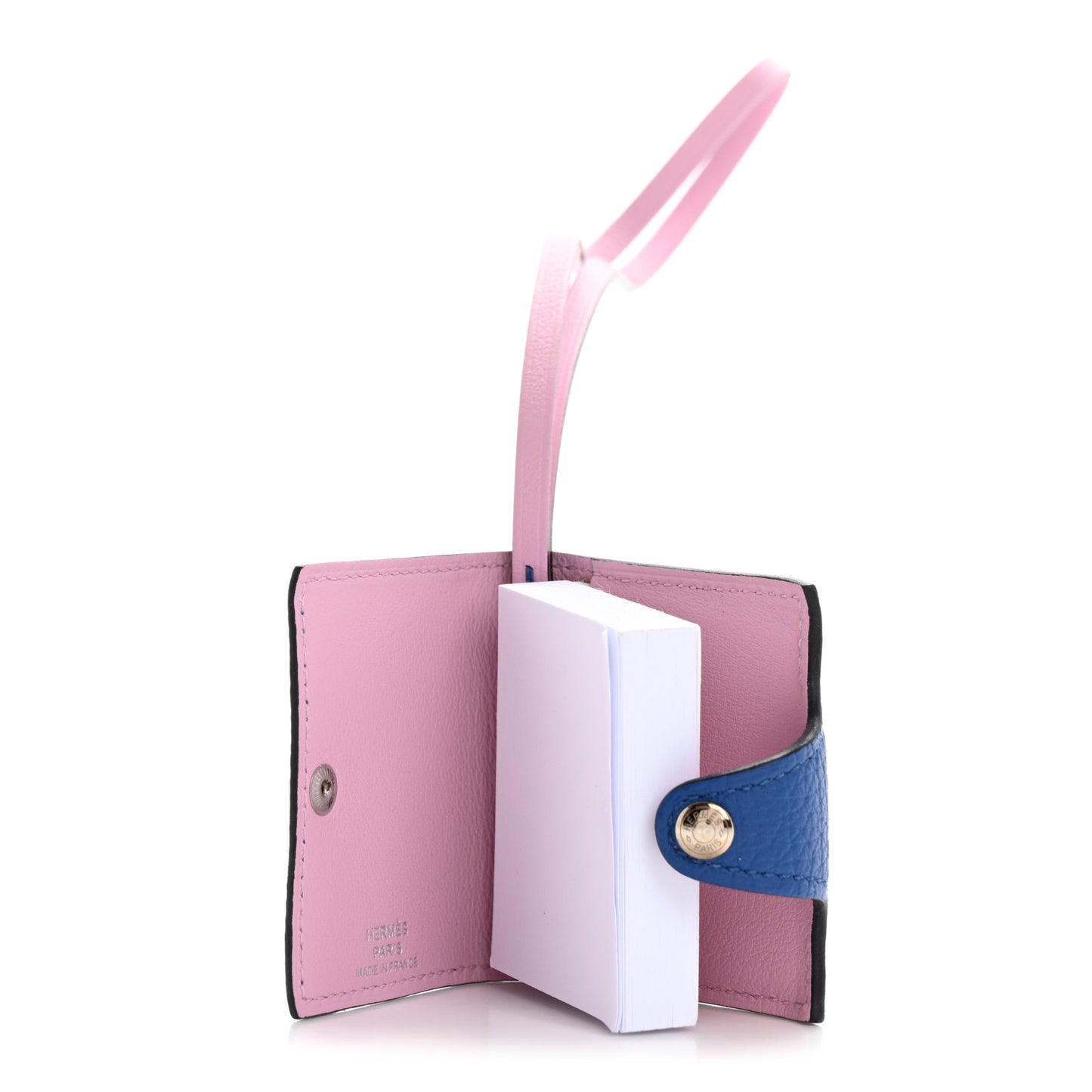 Togo Swift Verso Ulysse Nano Bag Charm Bleu France Mauve Sylvestre