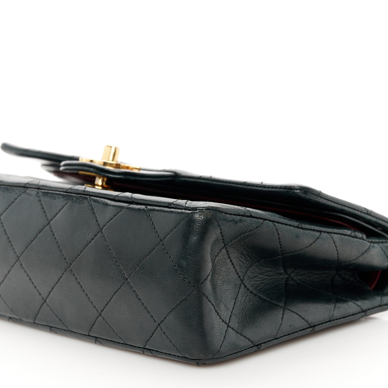 Chanel Lambskin Quilted Small Double Flap Black 12 of 12