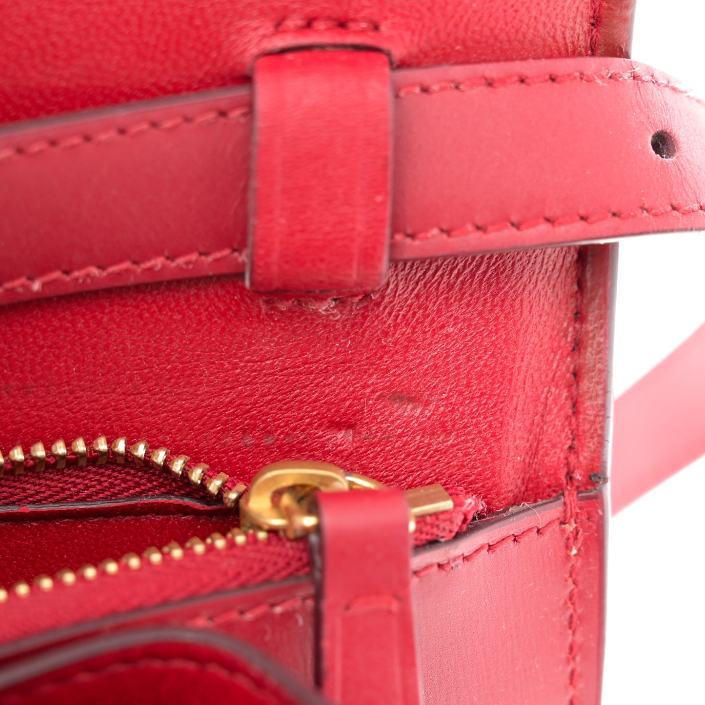 Smooth Calfskin Medium Classic Box Flap Bag Red
