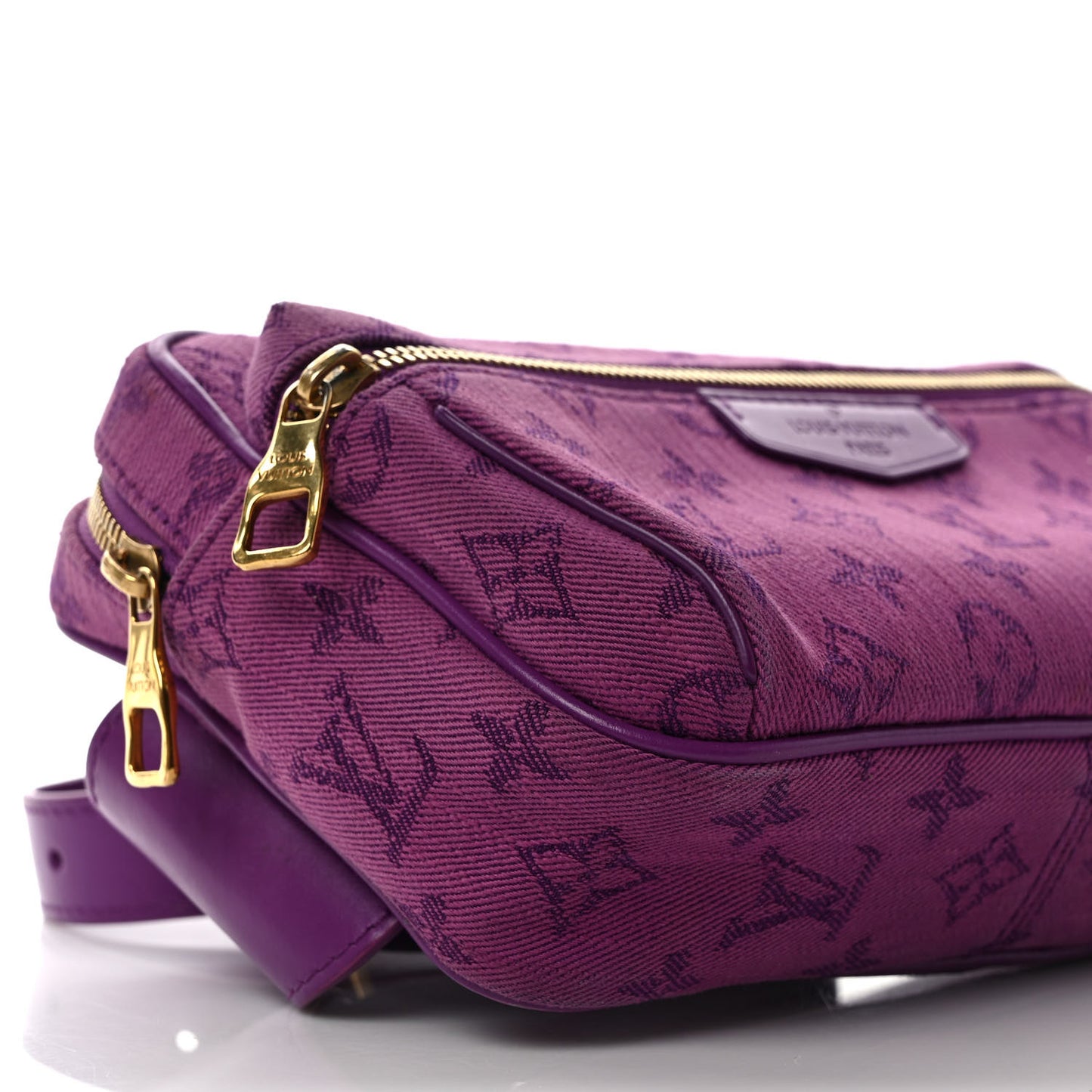 Denim Monogram Outdoor Bumbag Purple