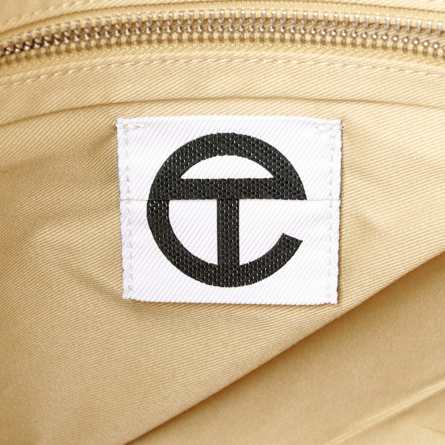 Vegan Leather Medium Shopping Bag Cream