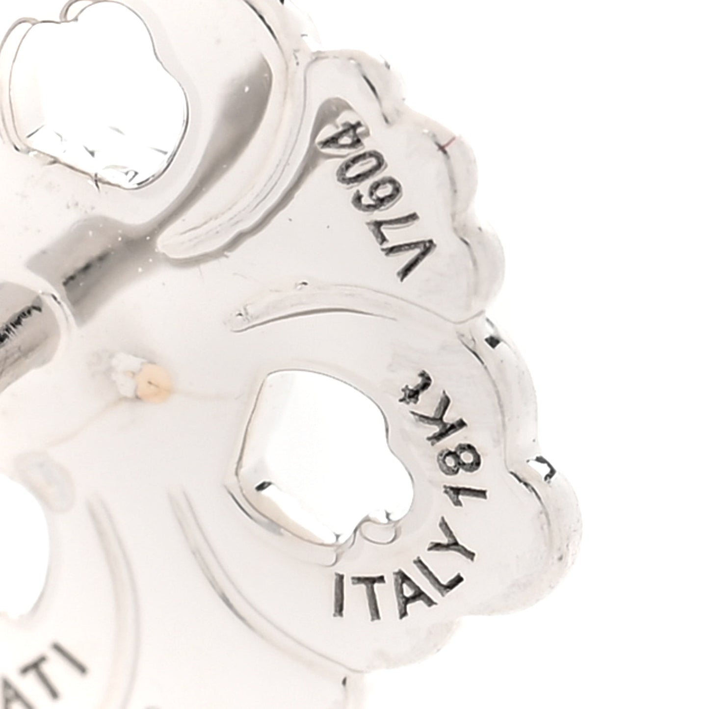 18K White Gold Diamond Opera Earrings