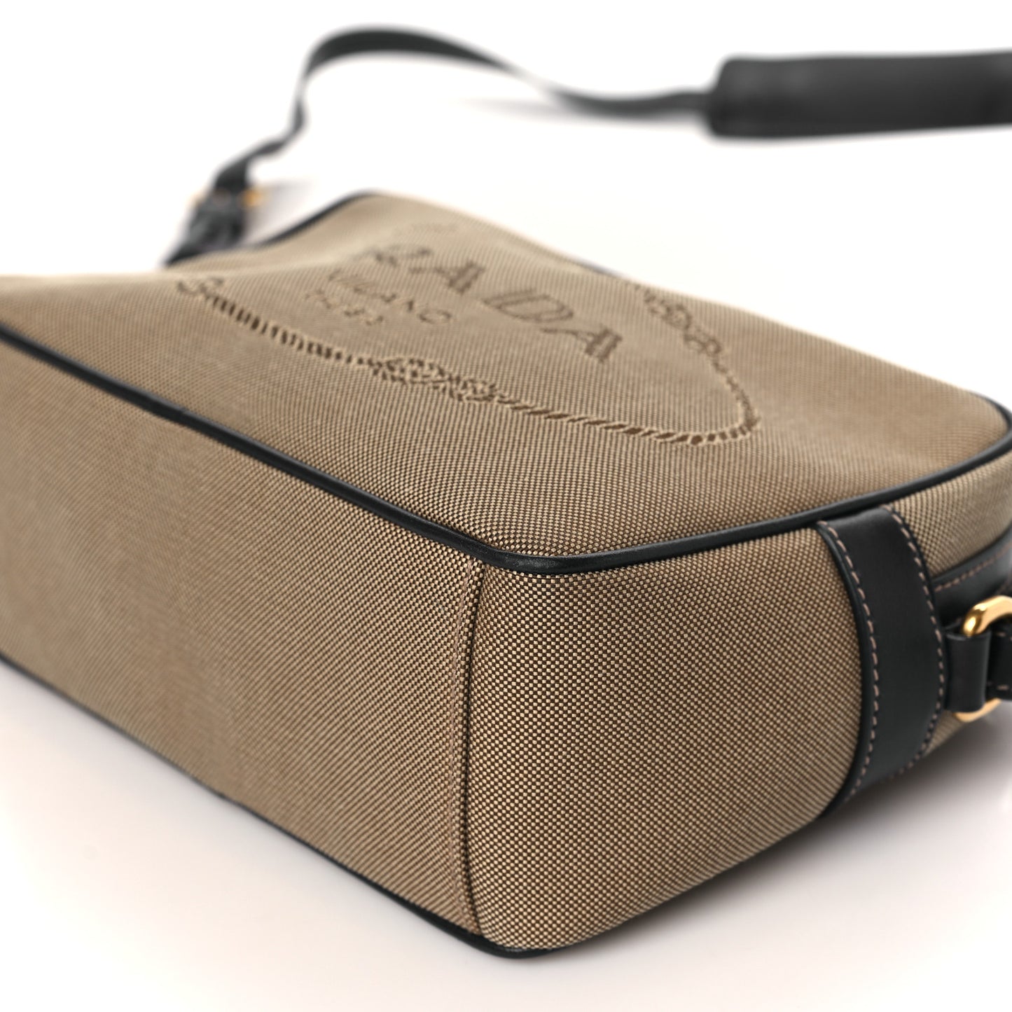 Jacquard Logo Camera Bag Corda Bruciato