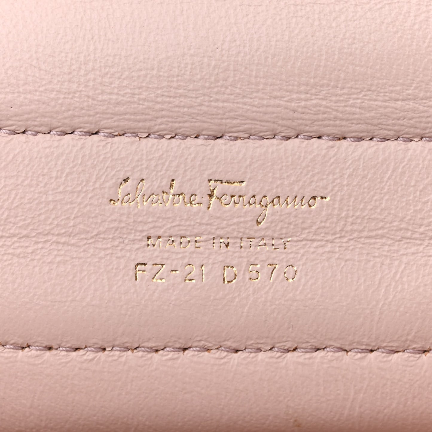 Grained Calfskin Small Sofia Satchel Macaron