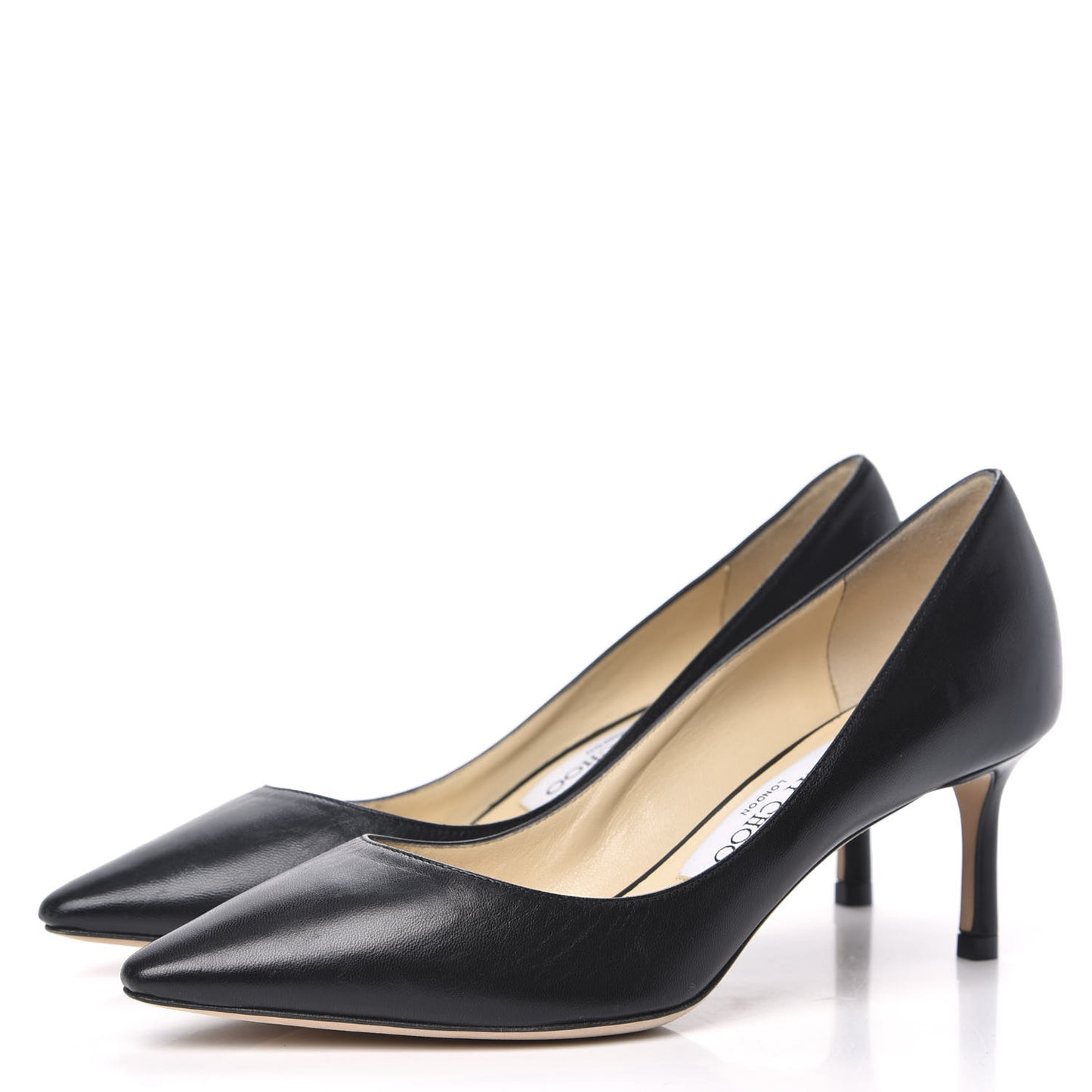 Smooth Calfskin Pumps 35.5 Black
