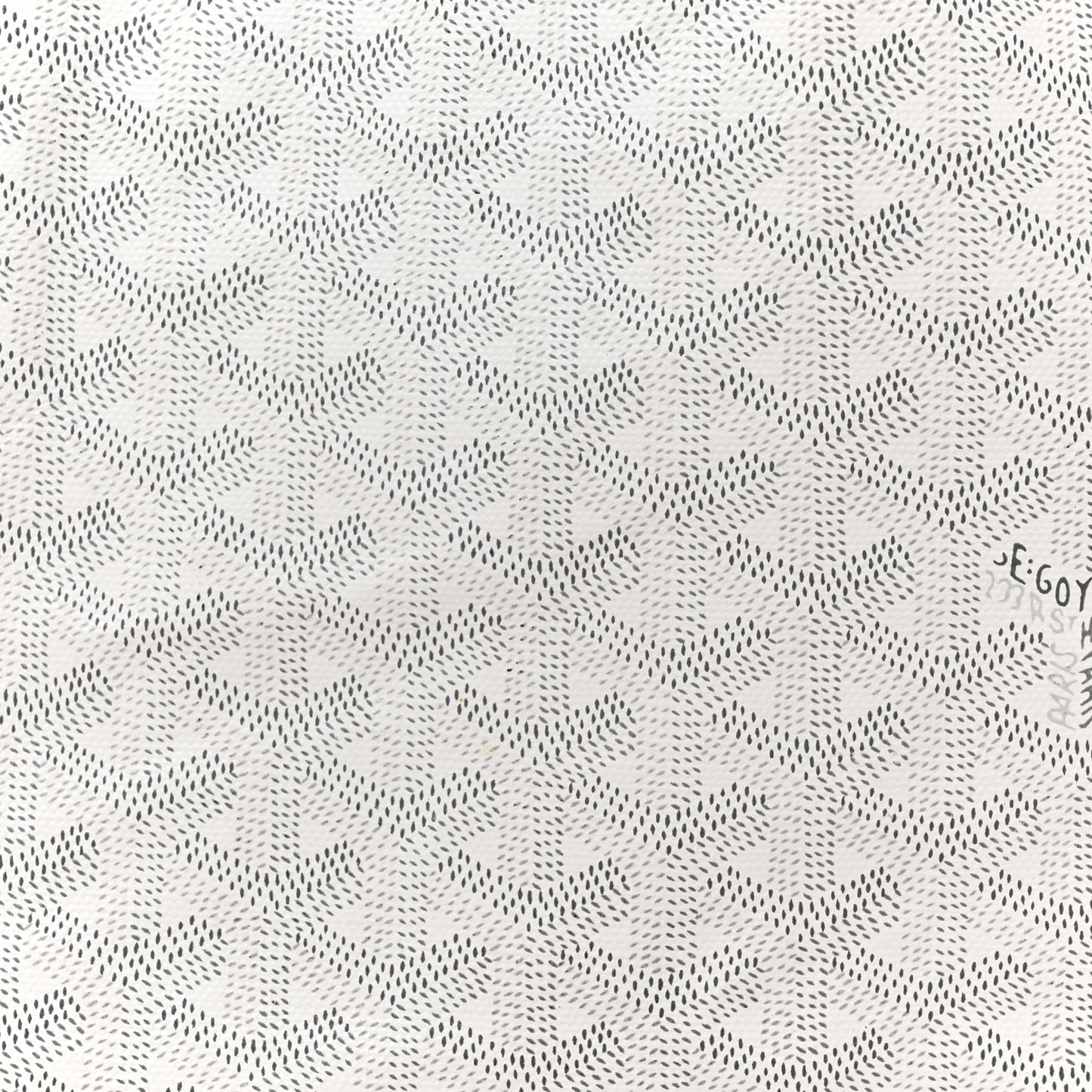 Goyardine Saint Louis PM White